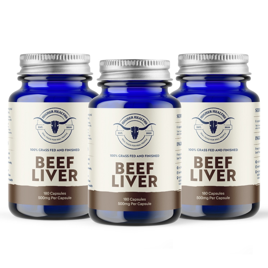 3 Pack - Beef Liver