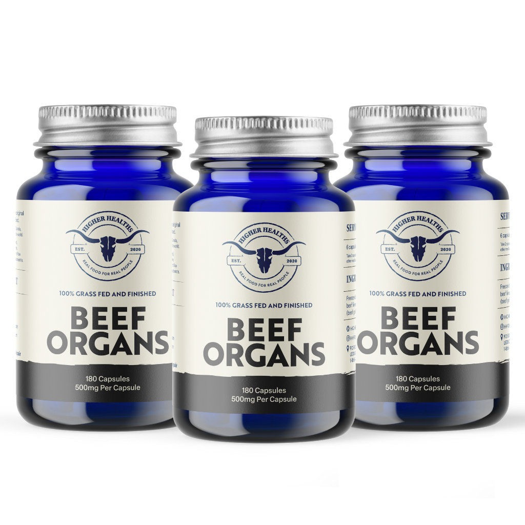 3 Pack - Beef Organs