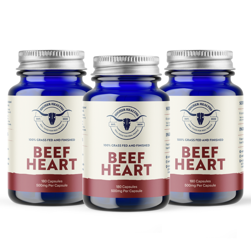 3 Pack - Beef Heart