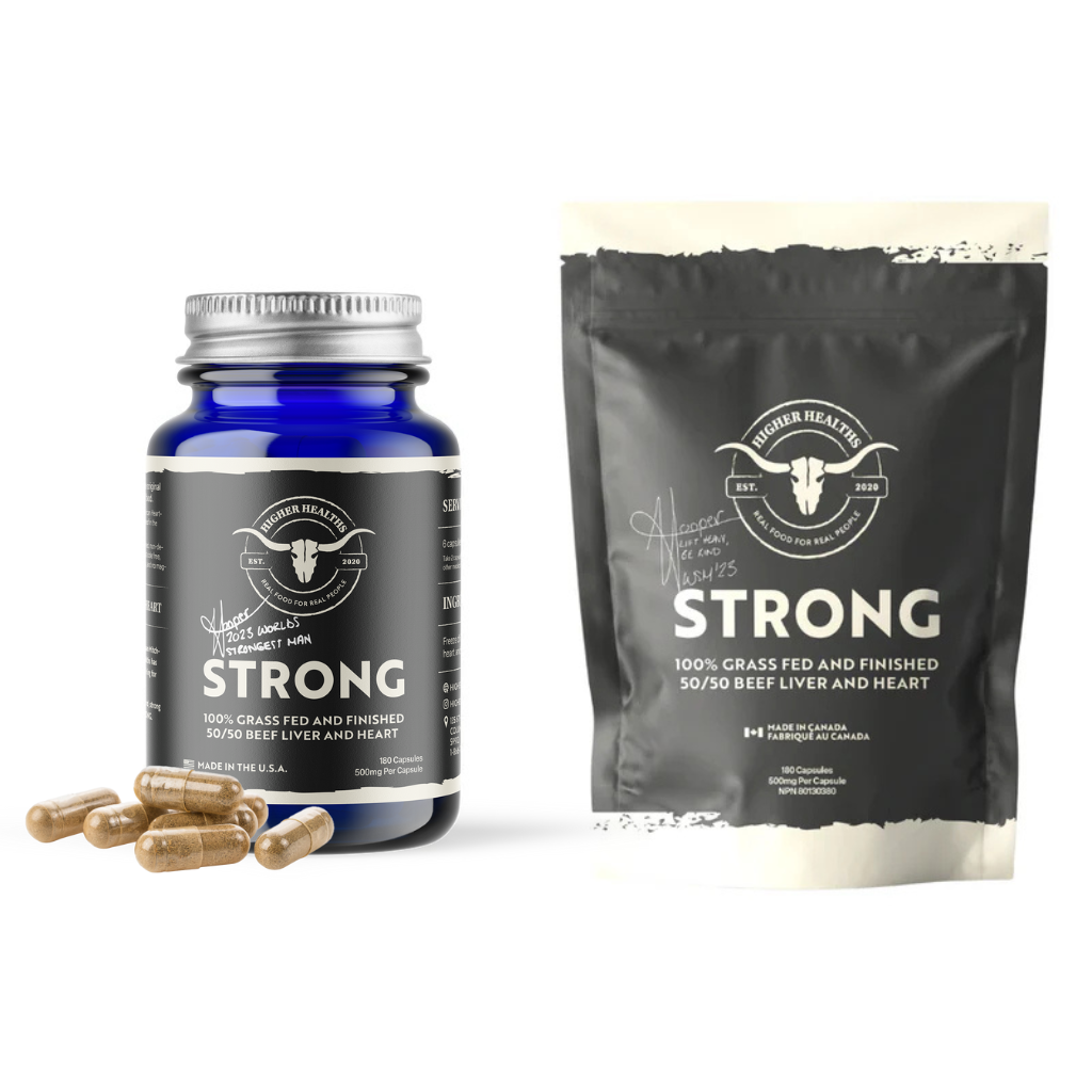 STRONG - 50% Beef Liver, 50% Beef Heart