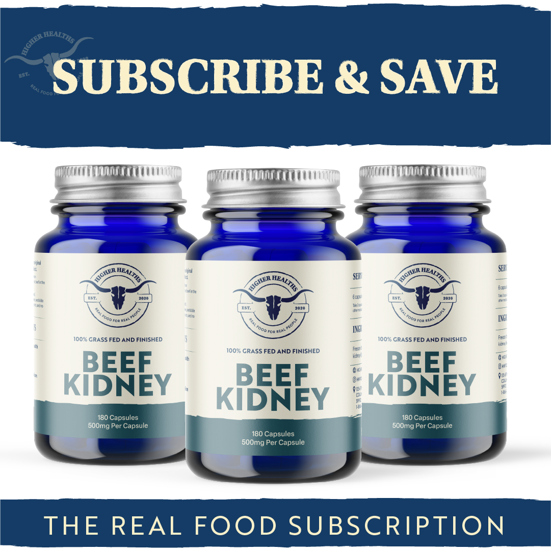 SUBSCRIBE & SAVE! Beef Kidney - Immune Maker